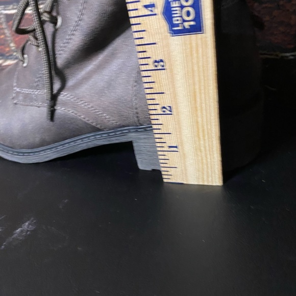 Mudd Brown Combat-Style Boots Sz 8.5 - Picture 8 of 9